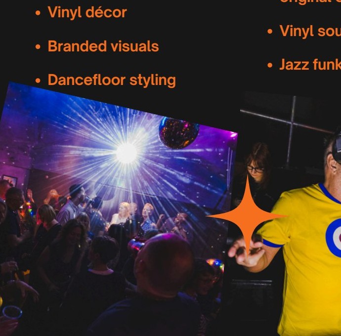 Soul Daze DJ at corporate event